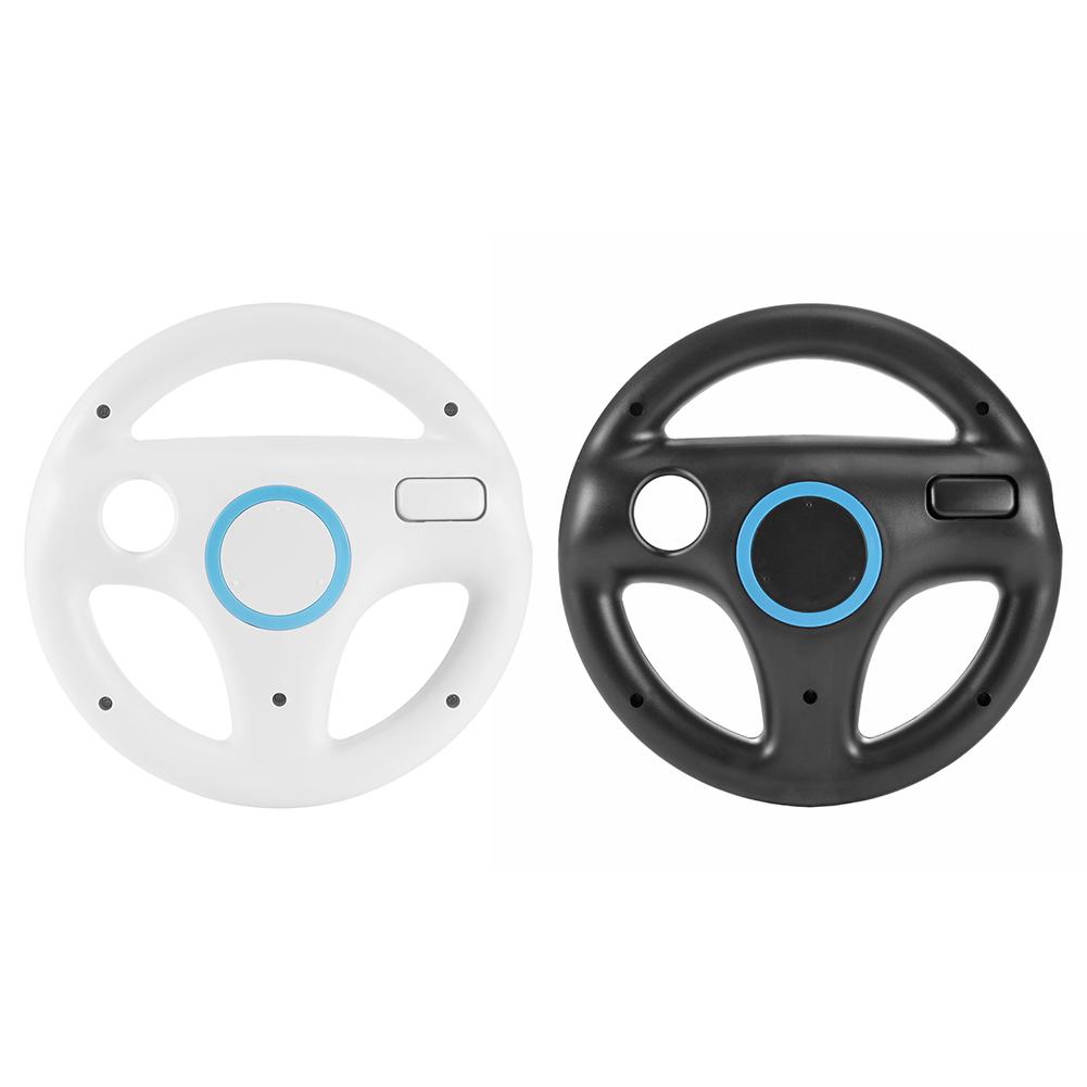 

Steering Wheel for Nintend Wii Mario Kart Racing Games Remote Controller, Black, 501 Original