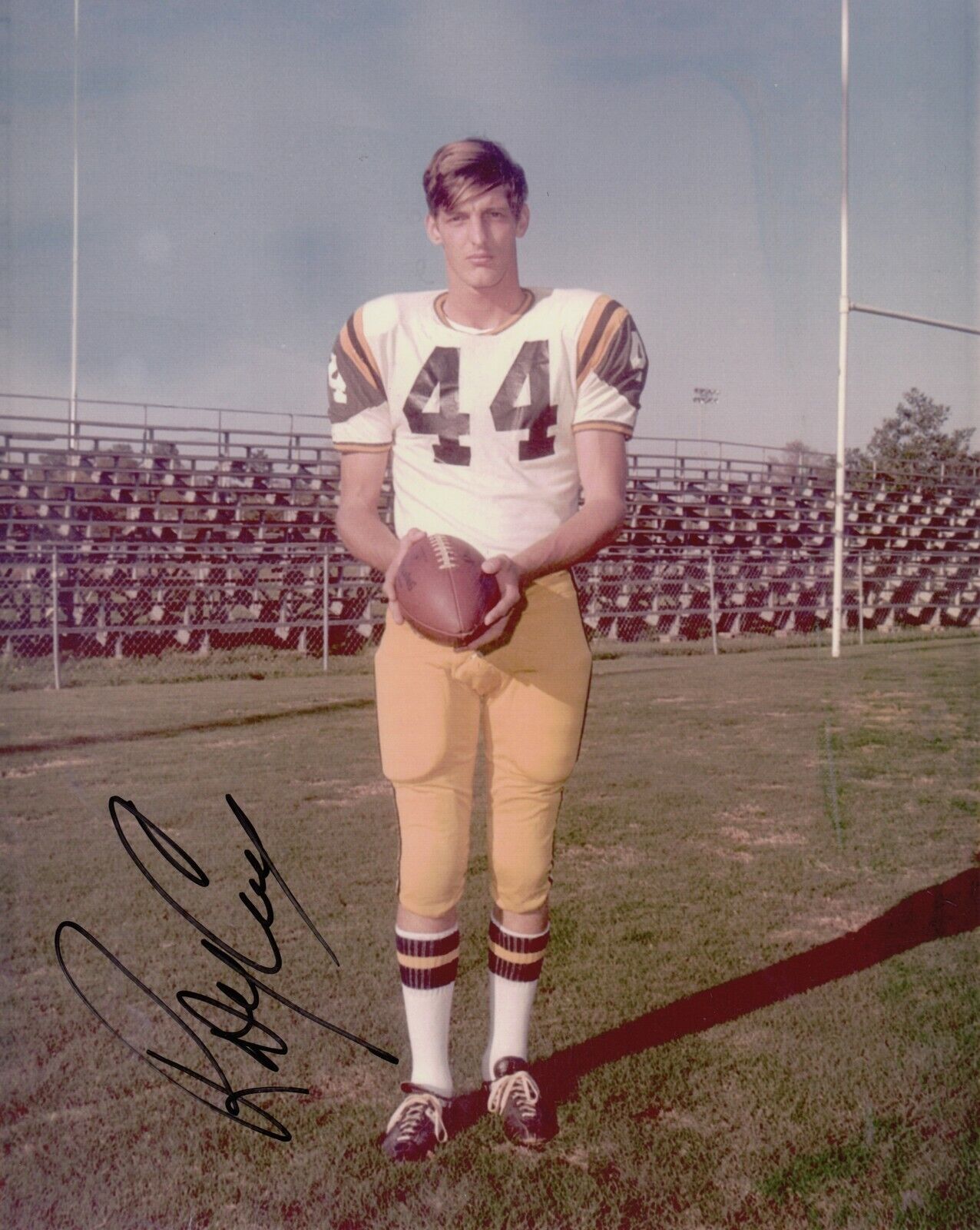 Ray Guy Signed #1 Photo Poster painting 8x10 w/ COA Southern Mississippi Eagles 031719