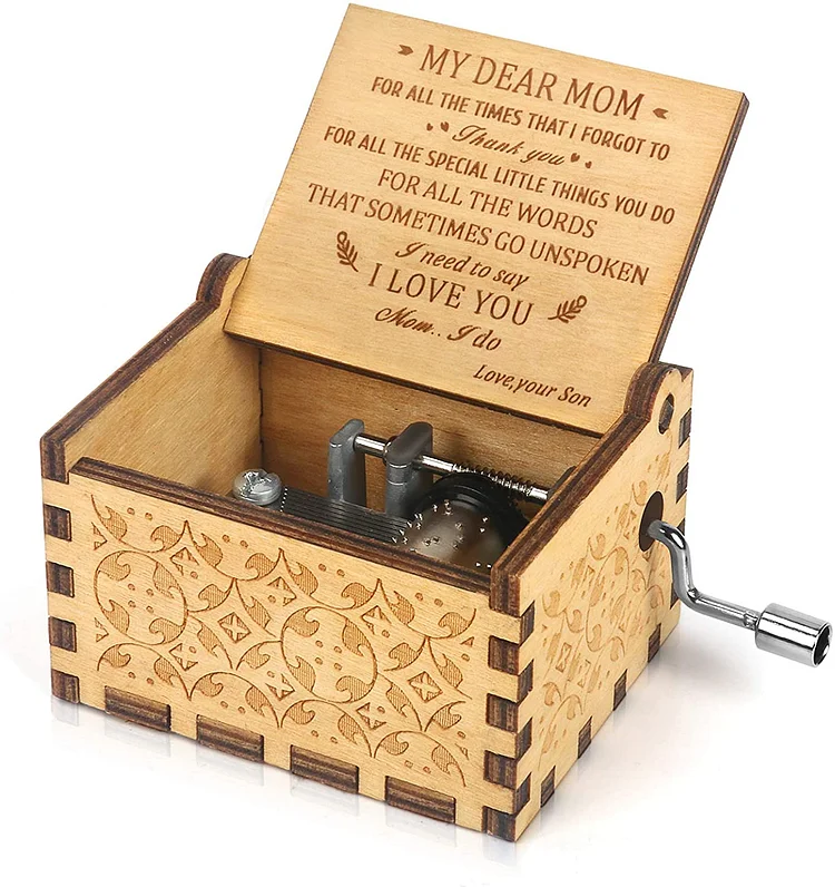 To My Mom Music Box "I Need to Say I Love You"