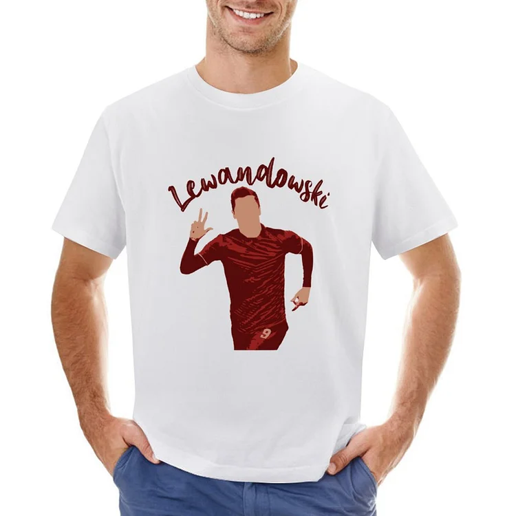 Robert Lewandowski Inspired T-shirt