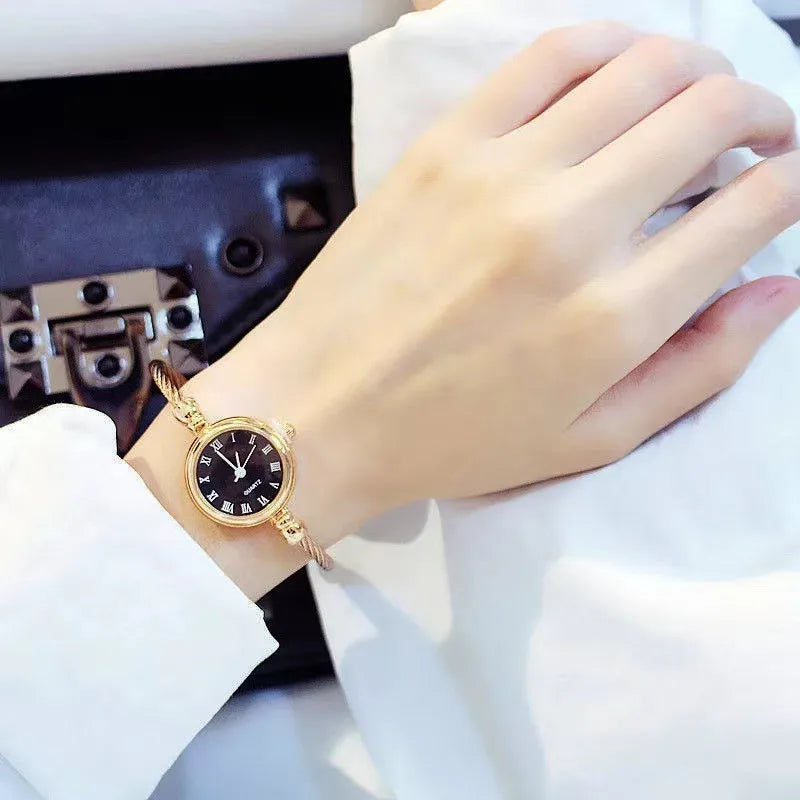 Minimalist Round Buckle Quartz Women’s Watches