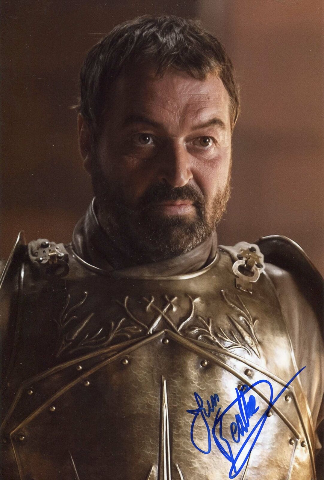 ACTOR Ian Beattie autograph, In-Person signed Photo Poster painting