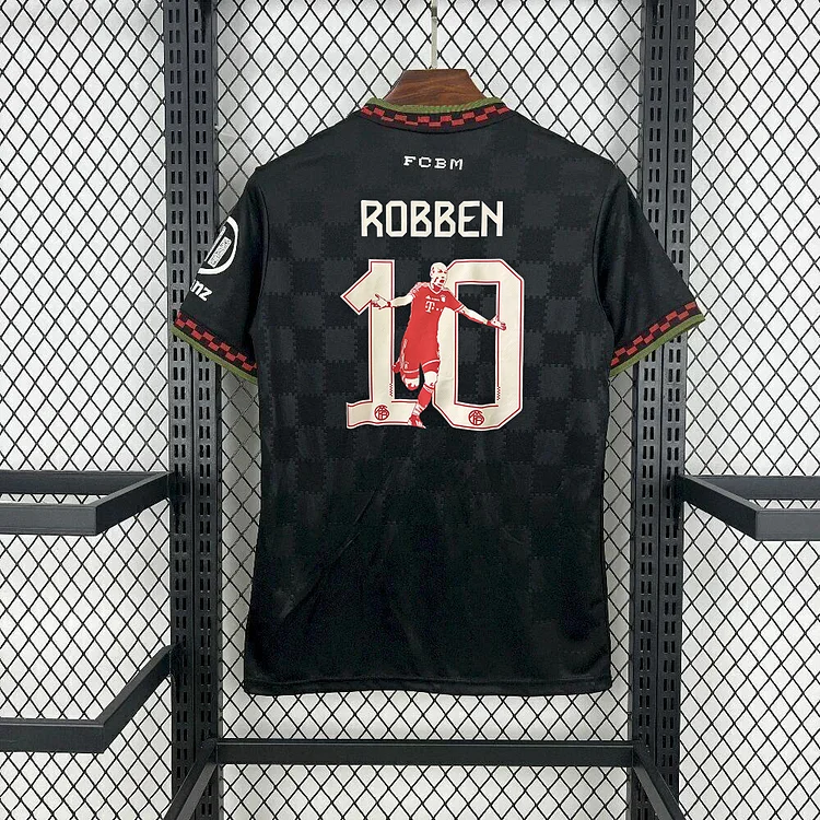 【S~4XL】Bayern 25/26 Third Football Jersey【ROBBEN #10】