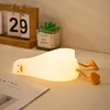 LED Cute Duck Night Light with Touch Sensor Duck Sleeping Lamp for Kids Toddlers