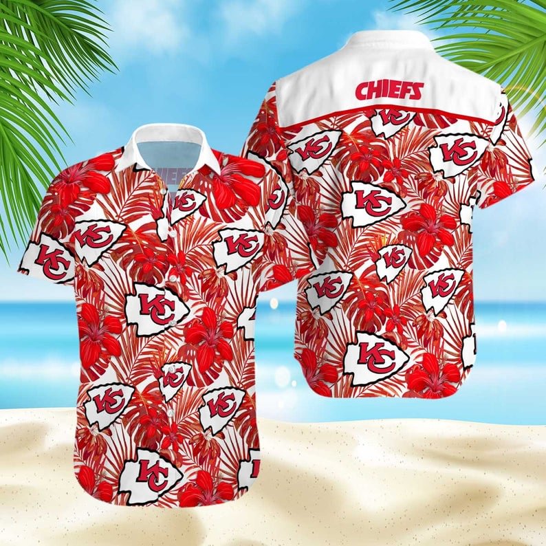 kansas city chiefs hawaiian shirt