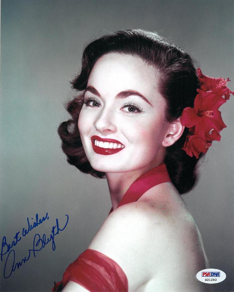 Ann Blythe Signed Authentic Autographed 8x10 Photo Poster painting (PSA/DNA) #S21293