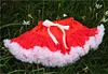 Kid Baby Girls Fluffy Chiffon Solid Colors Tutu  Dance Skirt Dress