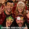 DIY Diamond Painting Christmas Glasses Frame No Lens(Christmas cookies)