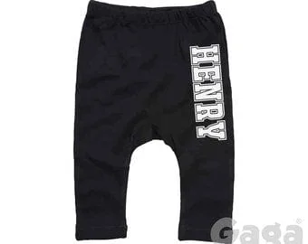 Pornhint Custom Sports Name Baby & Toddler Leggings, Personalised Children's Track Name Joggers