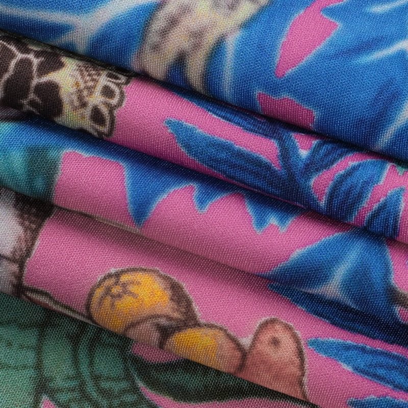 WannaThis Bohemia Print Loose Pants Trousers Sexy Hight Waist Summer 2021 Fashion Casual Female Pattern Trousers Vintage Design