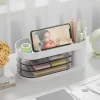 Home Table Makeup Tools Stationery Storage Phone Holding Organizer
