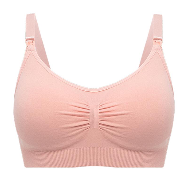 Buyergood Nursing bra boneless maternity bra maternity wear anti-sagging nursing women breathable nursing bra high quality large size brea