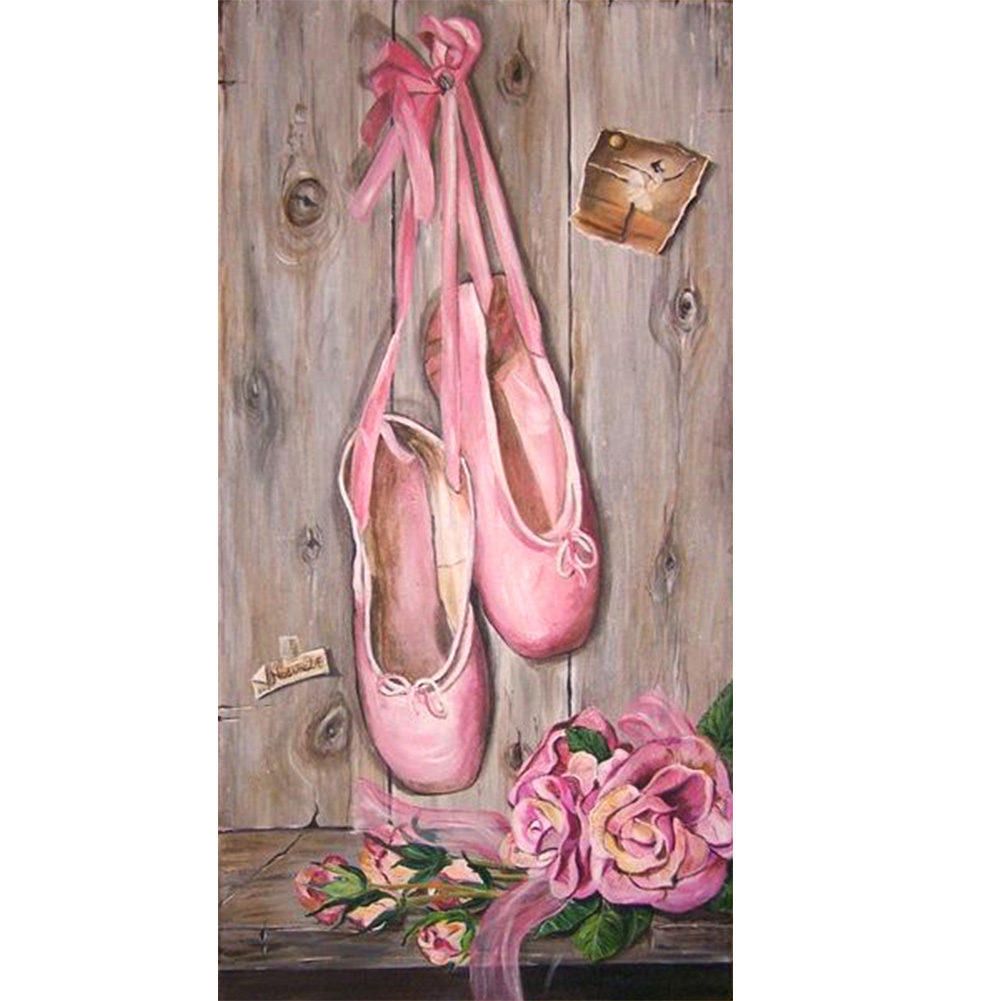 

Dance Shoes - Round Drill Diamond Painting - 30*60CM (Big Size), 501 Original