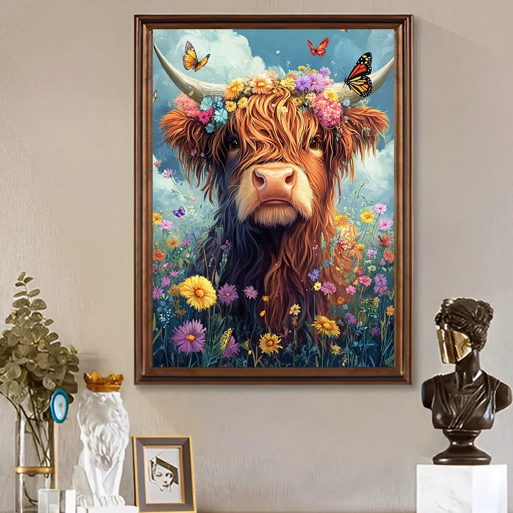 Diamond Painting - Full Round Drill - Flower Yak(Canvas|30*40cm)