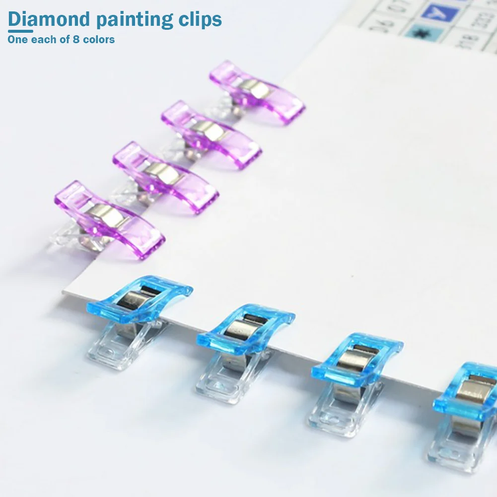 8pcs Diamond Picture Clips