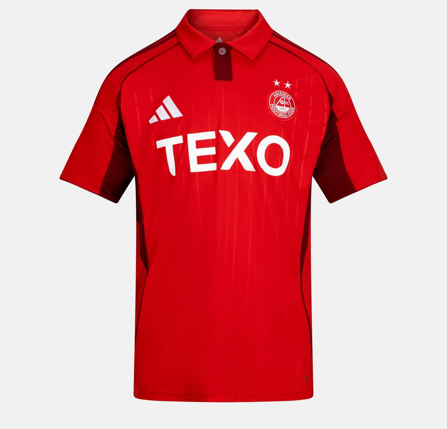 2025/2026 Aberdeen Home Football Shirt