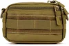 Klein Molle Tasche Taktisch Utility Pouch EDC Zusatztasche Militär Pouch molle Mini Werkzeugtasche für Rucksack Multifunktional Schultertasche Crossbody Umhängetasche Bag für Wandern Camping