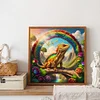 Diamond Painting -DIY Round Drill Rainbow Wings Lizard
