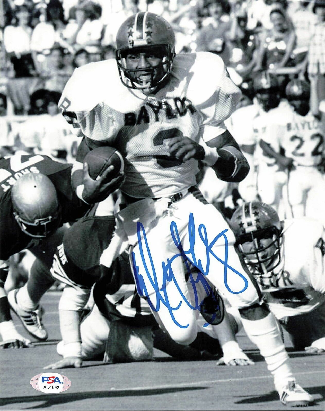 DENNIS GENTRY Signed 8x10 Photo Poster painting PSA/DNA Chicago Bears Autographed