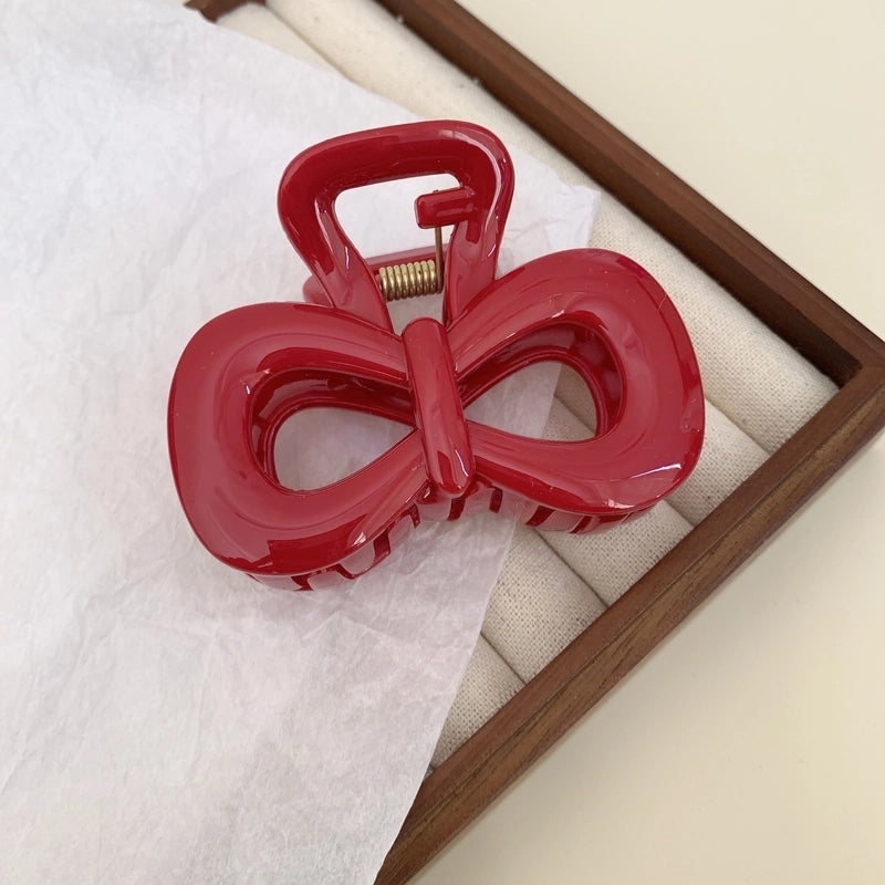 Women’s Minimalist Classic Style Solid Color PS Hair Claws