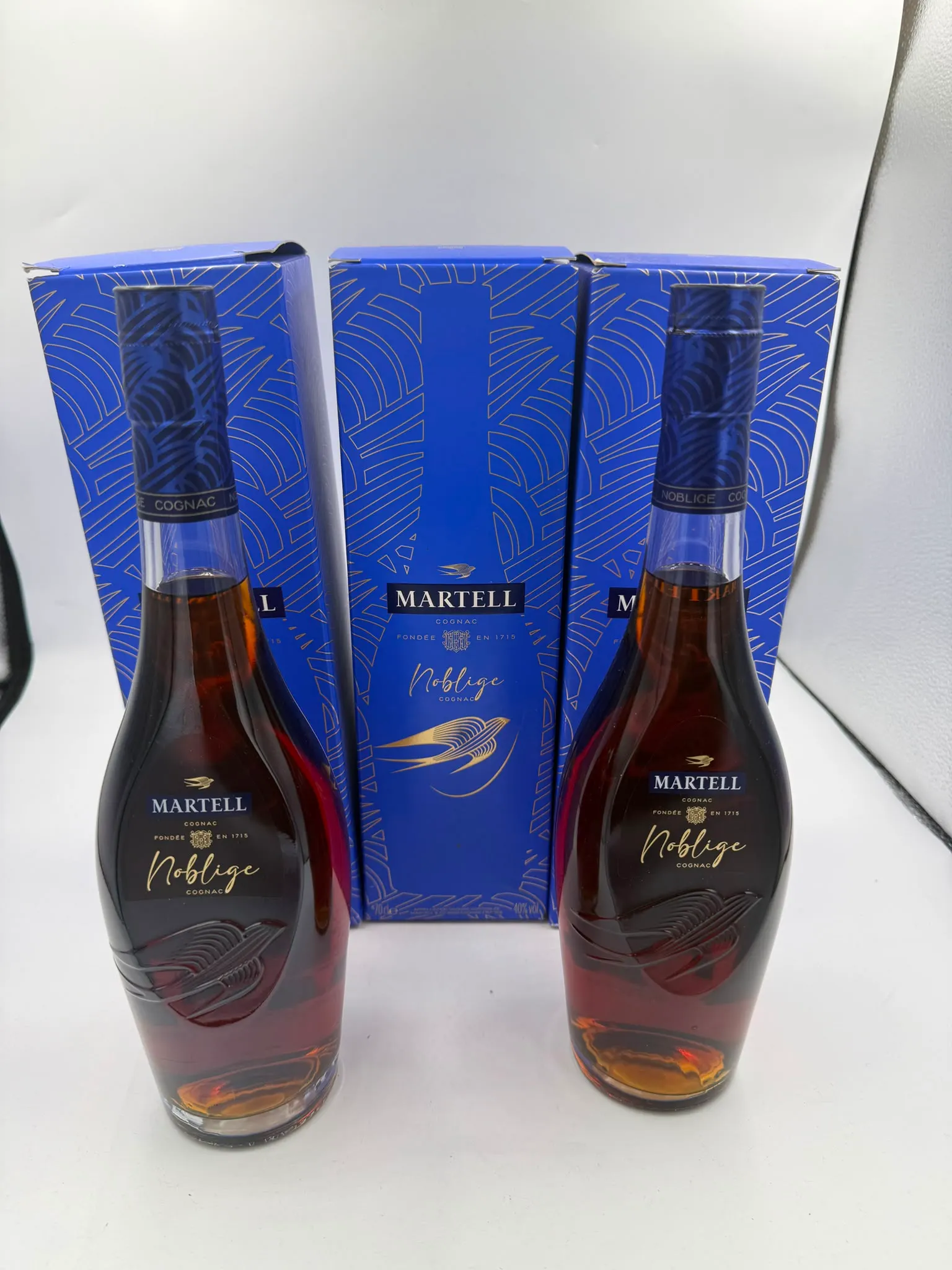 【1720】馬爹利名士干邑白蘭地 (新版 / 5支全品整箱裝) Martell Noblige Cognac - New Edition (Case of 5, Pristine Condition) 友誠酒藏