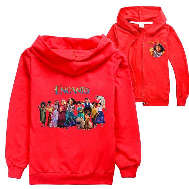 Mayoulove Jackets For Kids Zip Up Long Sleeves Soft Cotton Party Spring/Fall Jackets  1688-Mayoulove