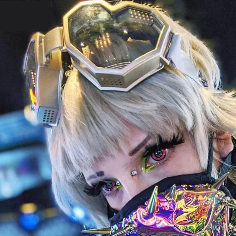 Brownm Cowgirl Oversized Party Sunglasses