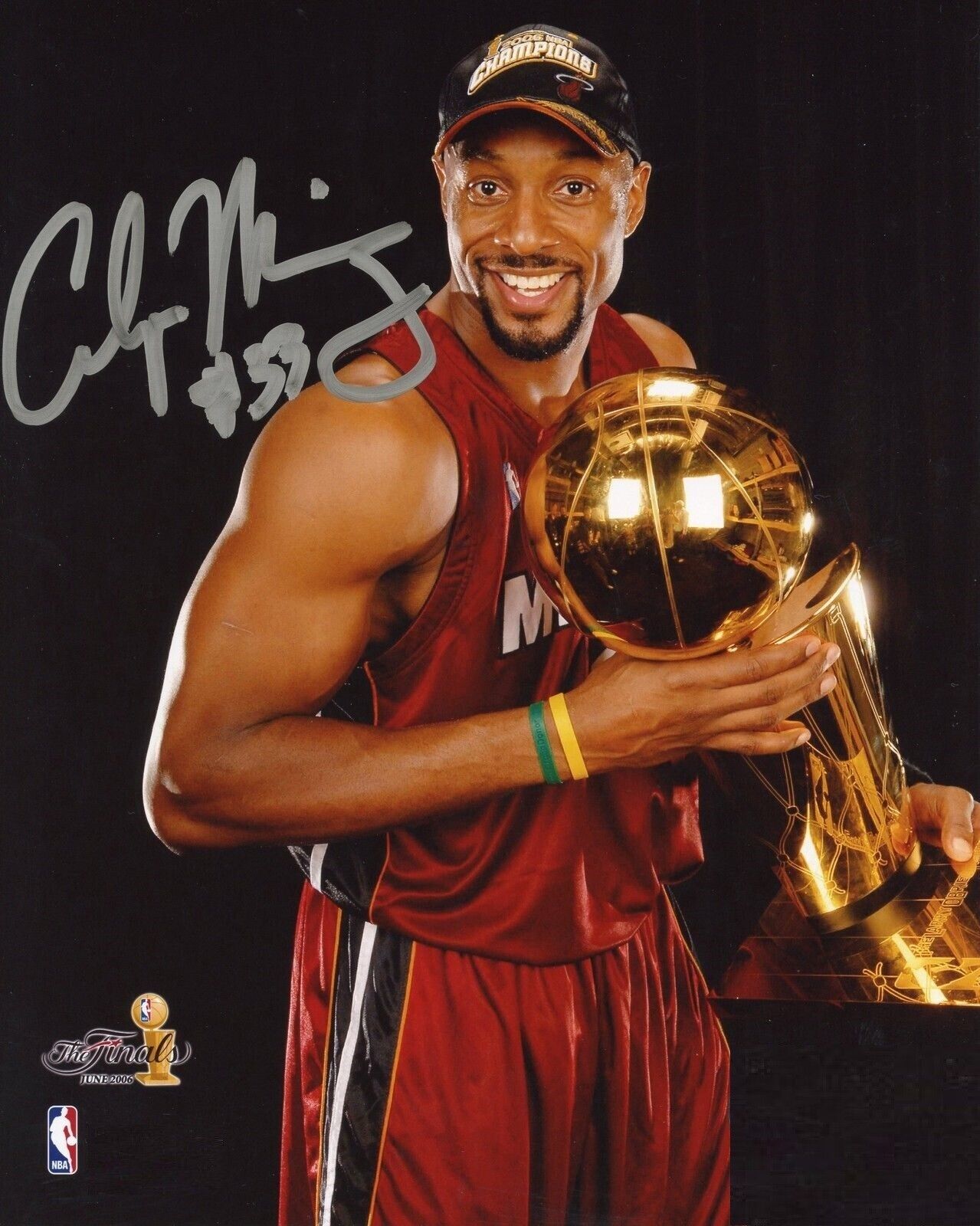 Alonzo Mourning Autographed Signed 8x10 Photo Poster painting ( HOF Heat ) REPRINT