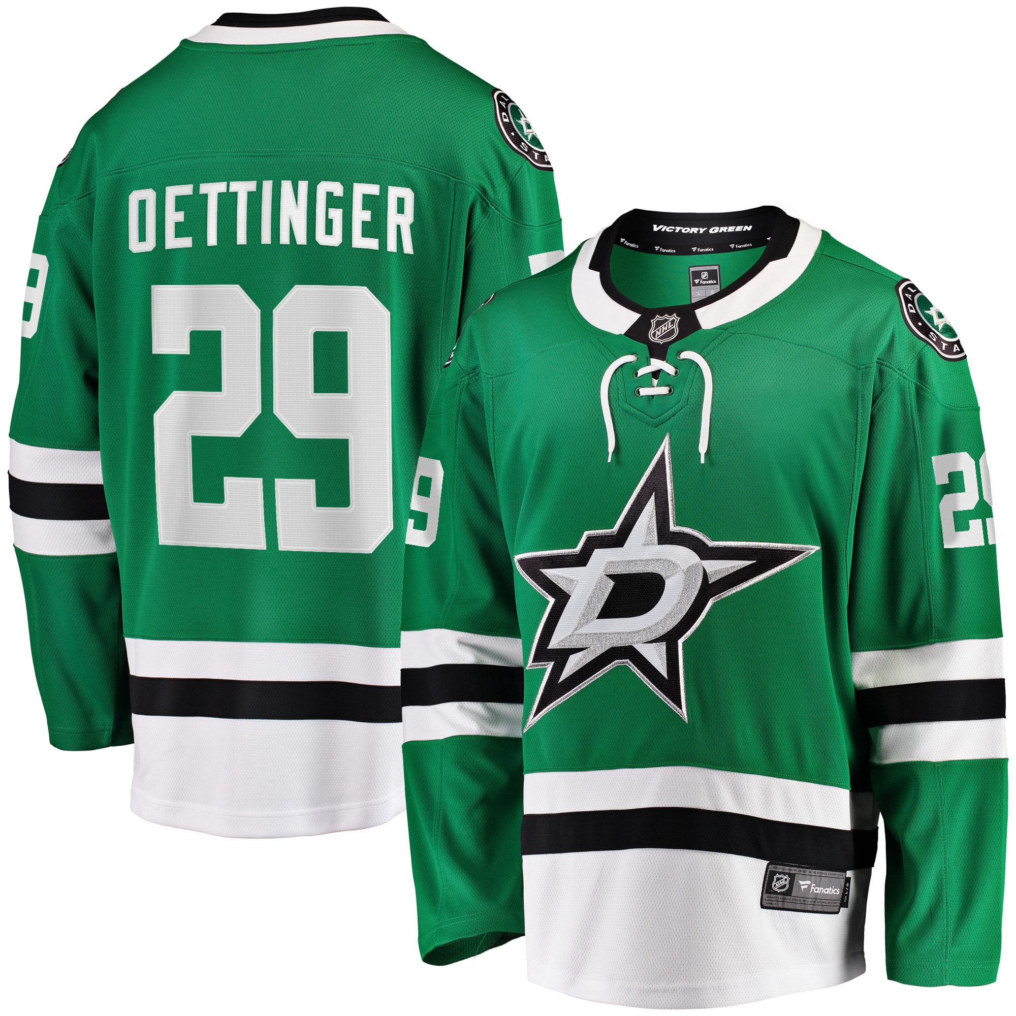 Jake Oettinger Dallas Stars Fanatics Home Breakaway   Jersey – Kelly Green mysite