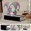Diamond Painting Kissing Gnome Candle Holder for Aromatherapy Art Crafts