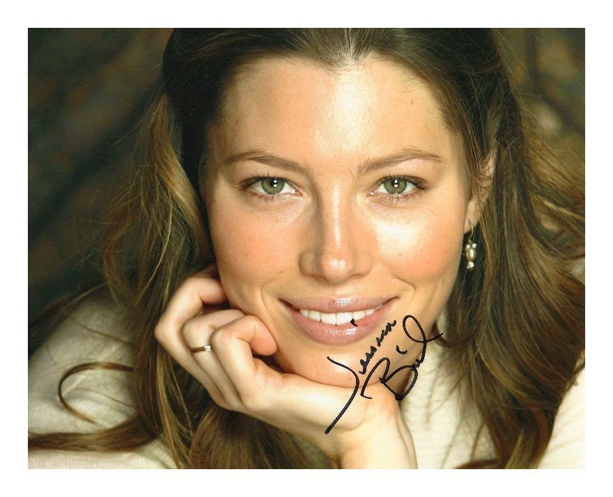 JESSICA BIEL AUTOGRAPHED SIGNED A4 PP POSTER Photo Poster painting PRINT 8