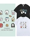 ChiikawaXJoke Bear 週邊印花T恤