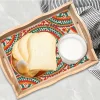 DIY Diamond Painting Decor Wooden Food Tray - Mandala