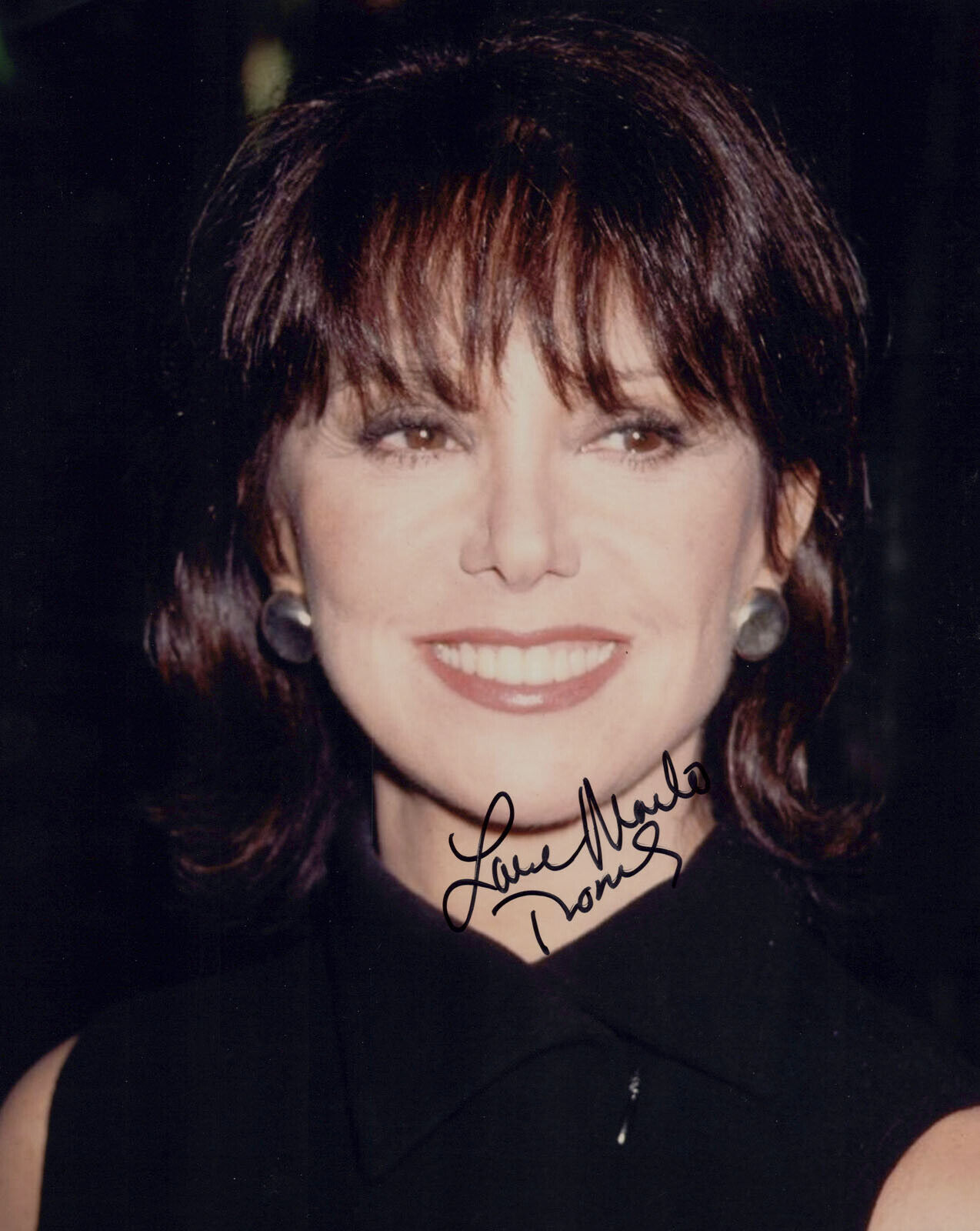 MARLO THOMAS signed Autographed 8X10 Photo Poster painting - Actress ANN MARIE That Girl COA