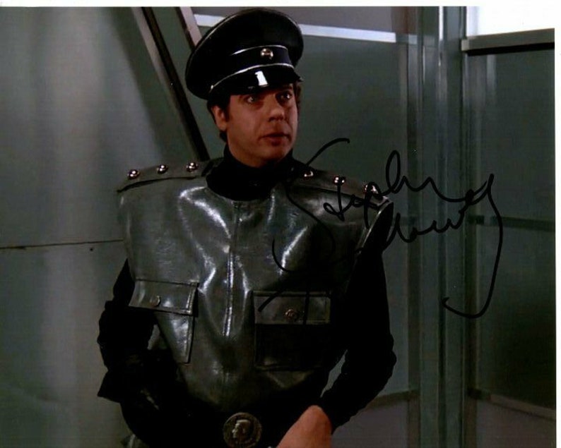 Stephen tobolowsky signed autographed spaceballs captain of the guard Photo Poster painting