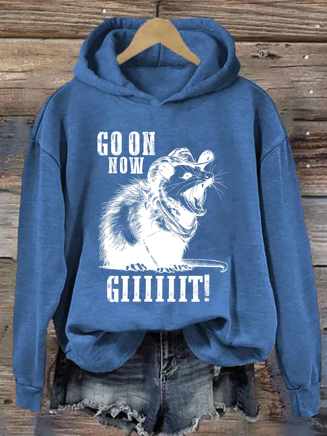 Cowboy Possum Hoodie
