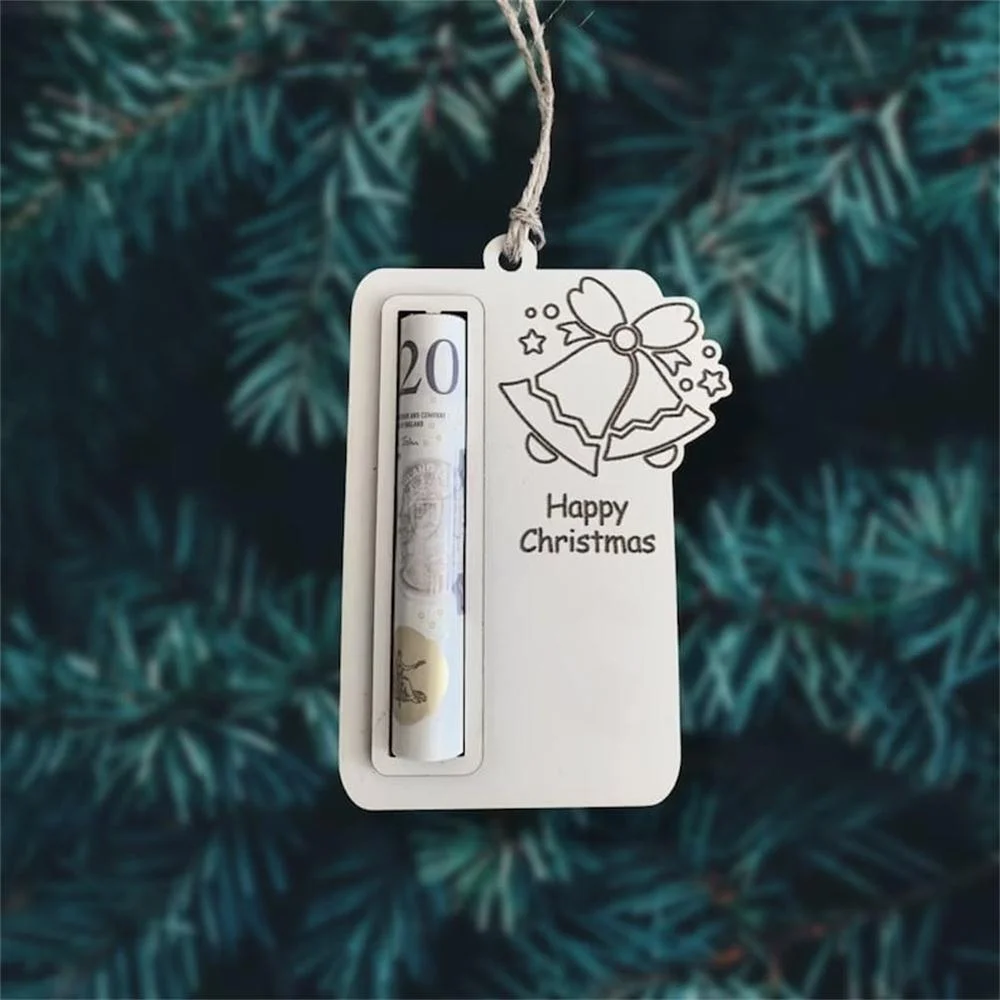 Creative Christmas money clip pressure money personalized charm
