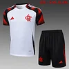 2025/2026 Flamenco pre-match training White Shirt+Shorts 1:1 Thai Quality