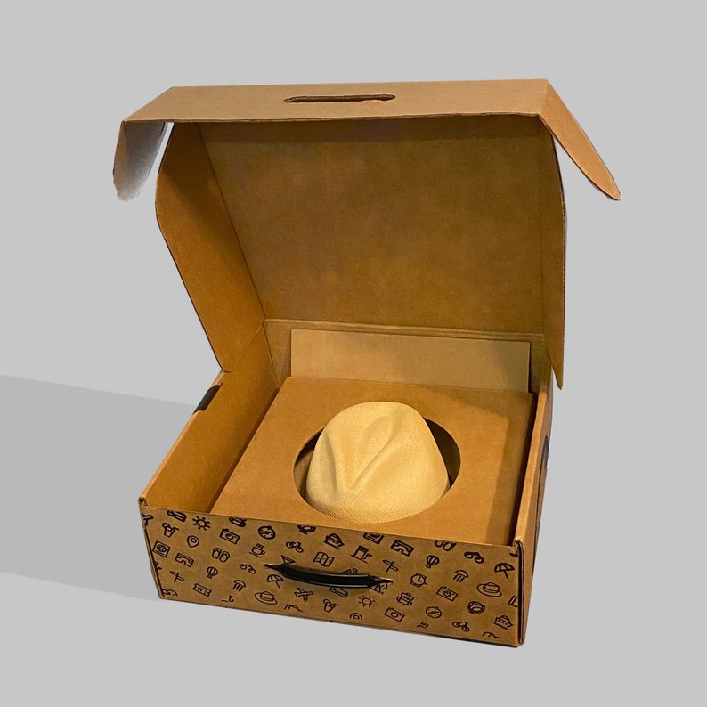 Hat Box for Traveling - Hat Storage - Gift Box - Lightweight and Protective