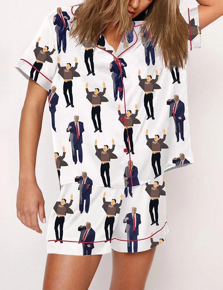 Women's Jumping Musk Pajama Set