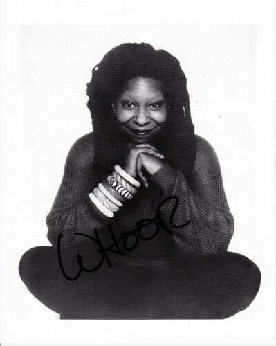 Whoopi Goldberg Signed - Autographed 8x10 inch Photo Poster painting with Certificate