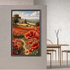 Diamond Painting -DIY Round Drill Poppy(40x60 CM)