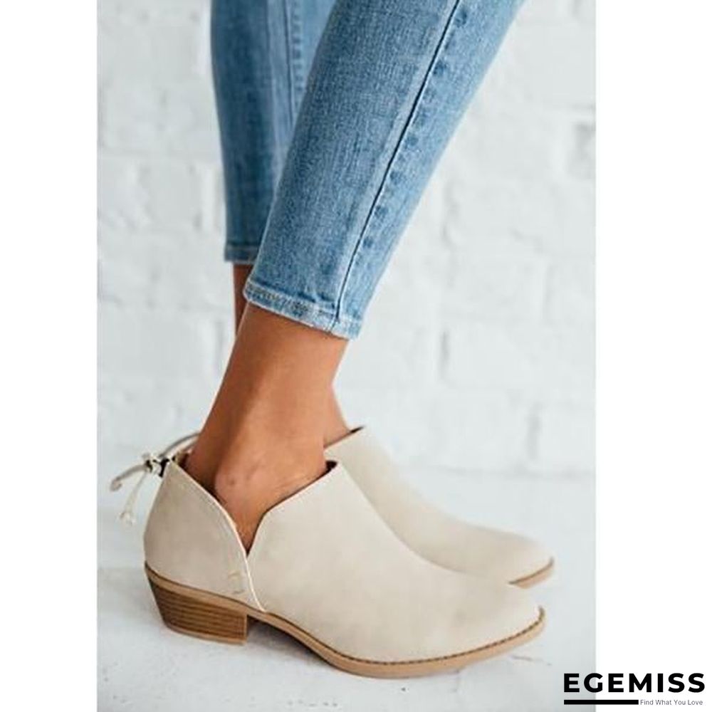 Casual Daily Chunky Heel Shoes | EGEMISS