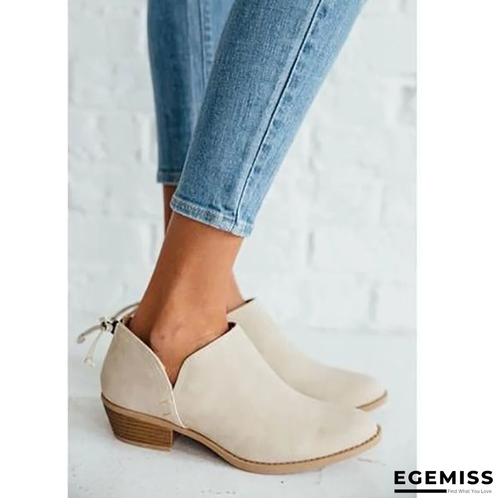 Casual Daily Chunky Heel Shoes | EGEMISS