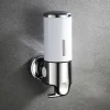 Stainless Steel Pull Rod Three-Head Soap Dispenser Wall-Mounted Manual Press Shower Gel Suitable For Bathroom Toilet Hotel