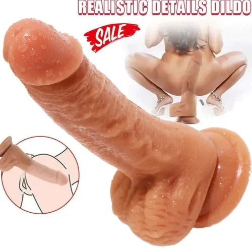 pornhint Pornhint XL Dildo Suction Cup Anal Vagina Sex Toys Women Fultra Realistic Waterproof Gift