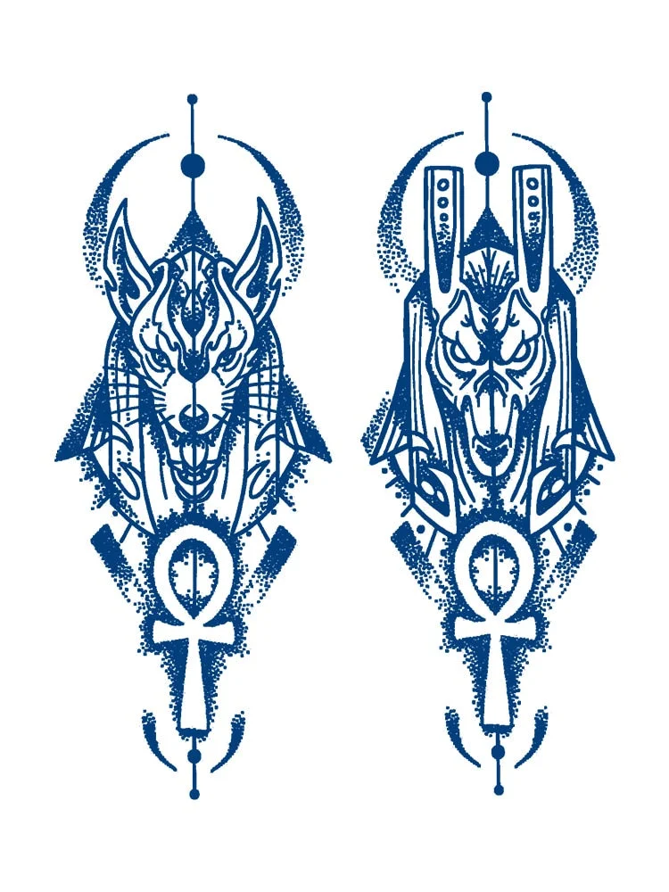 KT1-50 cross-border semi-permanent herbal juice tattoo sticker flower arm clavicle non-reflective simulation tattoo size pattern