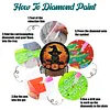 8pcs Full Drill DIY Gem Art Diamond Painting Set(Halloween Spooky)