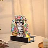 Blumenkorb Katze Kerzenhalter - 5d DIY Handwerk Ornament