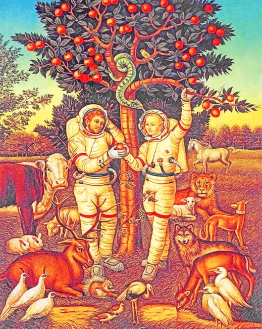 

Garden Of Eden – Aesthetic Paint By Numbers - 40*50CM, 501 Original
